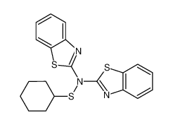 N,N-Bis-benzothiazol-2-yl-S-cyclohexyl-thiohydroxylamine CAS:38818-10-9 manufacturer & supplier