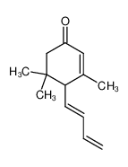 4-((E)-Buta-1,3-dienyl)-3,5,5-trimethylcyclohex-2-enone_38818-55-2