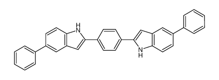 5,5'-diphenyl-2,2'-p-phenylene-bis-indole_3882-39-1