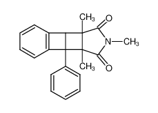 2,3a,7c-trimethyl-3b-phenyl-3a,3b,7b,7c-tetrahydro-1H-benzo[3',4']cyclobuta[1',2':3,4]cyclobuta[1,2-c]pyrrole-1,3(2H)-dione_38828-38-5