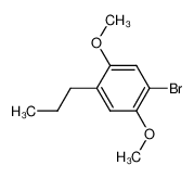 2-Brom-1,4-dimethoxy-5-propylbenzol_38844-05-2