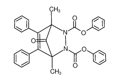 1,4-dimethyl-7-oxo-5,6-diphenyl-2,3-diaza-bicyclo[2.2.1]hept-5-ene-2,3-dicarboxylic acid diphenyl ester_38857-94-2