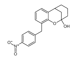 10-(4-nitrobenzyl)-3,4,5,6-tetrahydro-2H-2,6-methanobenzo[b]oxocin-2-ol_388570-17-0
