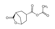 acetic (1S,3S,5S)-7-oxo-6-oxabicyclo[3.2.1]octane-3-carboxylic anhydride_38859-12-0