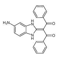 2-(5-amino-1,3-dihydro-2H-benzo[d]imidazol-2-ylidene)-1,3-diphenylpropane-1,3-dione_388595-10-6