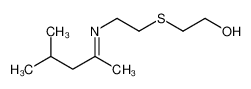 2-[2-(4-methylpentan-2-ylideneamino)ethylsulfanyl]ethanol_388602-62-8