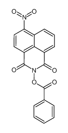 2-benzoyloxy-6-nitro-benzo[de]isoquinoline-1,3-dione_38863-03-5