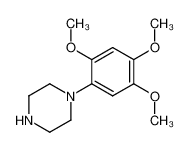 1-(2,4,5-trimethoxy-phenyl)-piperazine_38869-09-9