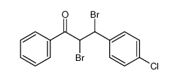 2,3-Dibromo-3-p-chlorophenyl-1-phenylpropan-1-one_38895-95-3