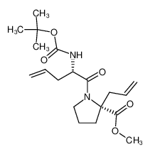 N-tert-butyloxy-(S)-allylglycyl-(S)-allylproline methyl ester_389087-03-0