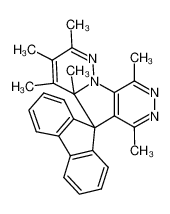 2',3',4',4a',6',9'-hexamethyl-4a'H-spiro[fluorene-9,5'-pyrrolo[1,5-b:2,3-d']dipyridazine]_389118-46-1