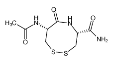 (4R,7R)-7-acetamido-6-oxo-1,2,5-dithiazocane-4-carboxamide_389141-92-8
