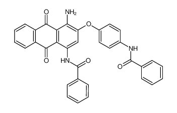N-(4-amino-3-(4-benzamidophenoxy)-9,10-dioxo-9,10-dihydroanthracen-1-yl)benzamide_38920-33-1