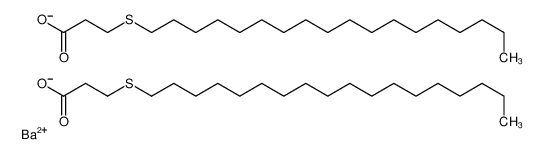barium(2+),3-octadecylsulfanylpropanoate_38952-51-1