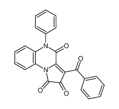 3-benzoyl-5-phenyl-1,2,4,5-tetrahydropyrrolo[1,2-a]quinoxaline-1,2,4-trione_389574-63-4