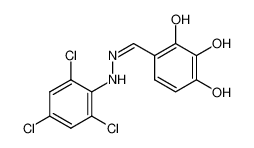 2,3,4-trihydroxybenzaldehyde N-(2,4,6-trichlorophenyl)hydrazone_389595-54-4
