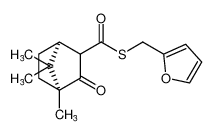 S-(furan-2-ylmethyl) (1S,4S)-4,7,7-trimethyl-3-oxobicyclo[2.2.1]heptane-2-carbothioate_389622-24-6
