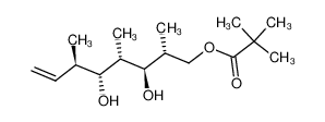(2R,3R,4S,5R,6R)-3,5-dihydroxy-2,4,6-trimethyloct-7-enyl pivalate_389626-82-8
