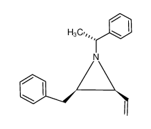 2-benzyl-1-[(R)-1-phenylethylamino]-3-vinylaziridine_389631-20-3