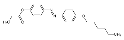 p-n-Hexyloxy-p'-propionyloxyazobenzol_38974-49-1