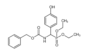 benzyl ((diethoxyphosphoryl)(4-hydroxyphenyl)methyl)carbamate_389828-42-6