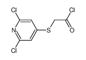 2-[(2,6-dichloro-4-pyridinyl)-sulfanyl]acetyl chloride_389880-38-0