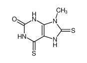 9-methyl-6,8-dithioxo-1,3,6,7,8,9-hexahydro-purin-2-one_39008-26-9