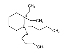 2-butyl-2-(butylthio)-1,1-diethyl-1,2l4-azaborinan-1-ium_39044-09-2