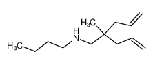 (2-Allyl-2-methyl-pent-4-enyl)-butyl-amine_39074-89-0