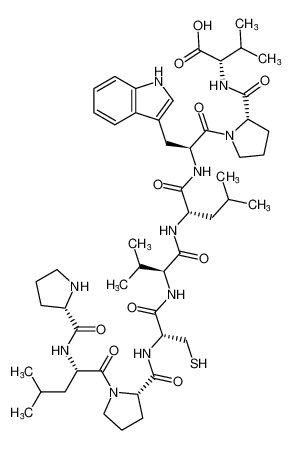 L-prolyl-L-leucyl-L-prolyl-L-cysteinyl-L-valyl-L-leucyl-L-tryptophyl-L-prolyl-L-valine_390748-91-1