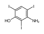 3-amino-2,4,6-triiodo-phenol_39075-34-8