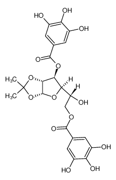 3,6-di-O-galloyl-1,2-O-isopropylidene-α-D-glucofuranose_390790-84-8