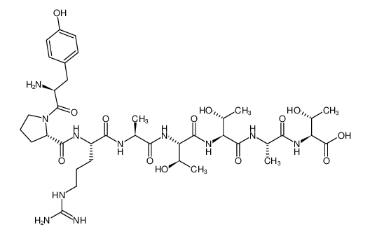 L-Threonine,L-tyrosyl-L-prolyl-L-arginyl-L-alanyl-L-threonyl-L-threonyl-L-alanyl-_390817-65-9