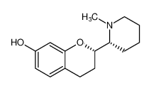 2H-1-Benzopyran-7-ol, 3,4-dihydro-2-[(2R)-1-methyl-2-piperidinyl]-,(2S)-rel-_390825-00-0