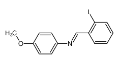 N-(2-iodobenzylidene)-4-methoxyaniline_39087-86-0