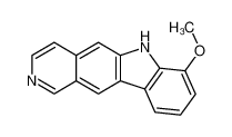7-methoxy-6H-pyrido[4,3-b]carbazole_39112-64-6