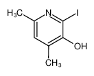 2-iodo-4,6-dimethyl-pyridin-3-ol_39112-94-2