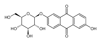 2,6-dihydroxyanthraquinone 2-β-D-glucopyranoside_39115-12-3