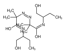 N-(1-hydroxybutan-2-yl)-2-[[1-(1-hydroxybutan-2-ylamino)-2-methyl-1-oxopropan-2-yl]diazenyl]-2-methylpropanamide_391197-78-7