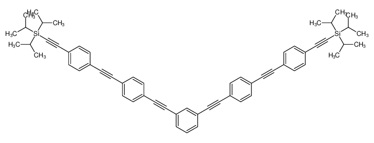 Silane,[1,3-phenylenebis(2,1-ethynediyl-4,1-phenylene-2,1-ethynediyl-4,1-phenylene-2,1-ethynediyl)]bis[tris(1-methylethyl)-_391198-30-4