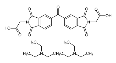 triethylamine hemi(2,2'-(carbonylbis(1,3-dioxoisoindoline-5,2-diyl))diacetate)_391200-48-9