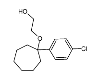 2-[1-(4-Chloro-phenyl)-cycloheptyloxy]-ethanol_39124-95-3