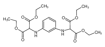 Propanedioic acid, 2,2'-(1,3-phenylenediimino)bis-, tetraethyl ester (en)_39126-50-6
