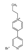 1-propyl-4-(4-pyridinyl)-pyridinium bromide_39127-06-5
