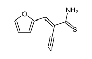 2-cyano-3-(fur-2-yl)prop-2-enethioamide_39145-34-1