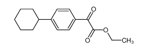 (4-cyclohexyl-phenyl)-glyoxylic acid ethyl ester_39154-65-9
