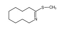 (E)-10-Methylsulfanyl-2,3,4,5,6,7,8,9-octahydro-azecine_39157-39-6