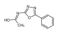 N-(5-phenyl-1,3,4-oxadiazol-2-yl)acetamide_3916-80-1