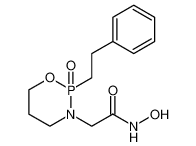 N-hydroxy-2-(2-oxido-2-phenethyl-1,3,2-oxazaphosphinan-3-yl)acetamide_391642-21-0