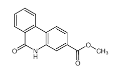 methyl 6-oxo-5,6-dihydrophenanthridine-3-carboxylate_39180-41-1
